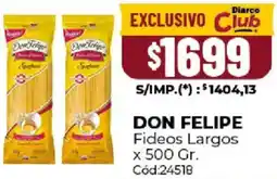 Diarco Don felipe fideos largos oferta