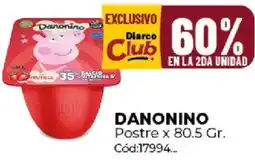 Diarco Danonino postre oferta