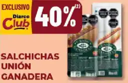 Diarco Salchichas unión ganadera oferta