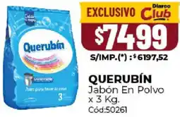 Diarco Querubín jabón en polvo oferta