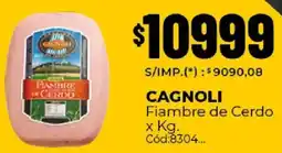 Diarco Cagnoli fiambre de cerdo oferta