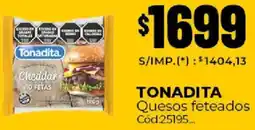 Diarco Tonadita quesos feteados oferta