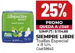 Diarco Siempre libre toallas especial oferta