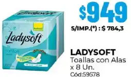 Diarco Ladysoft toallas con alas oferta