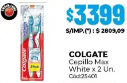 Diarco Colgate cepillo max white oferta