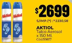Diarco Aktiol talco aerosol oferta
