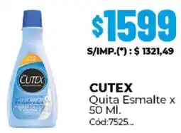 Diarco Cutex quita esmalte oferta