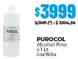 Diarco Purocol alcohol fino oferta