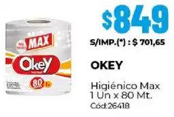 Diarco Okey higiénico max oferta