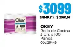 Diarco Okey rollo de cocina oferta