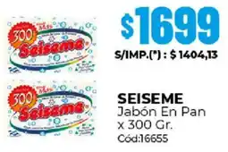 Diarco Seiseme jabón en pan oferta