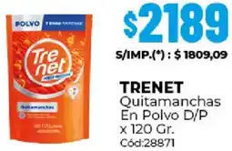 Diarco Trenet quitamanchas en polvo d/p oferta