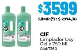 Diarco Cif limpiador oxy gel oferta
