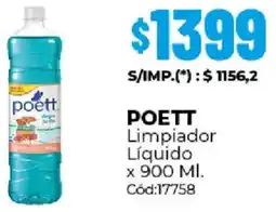 Diarco Poett limpiador líquido oferta