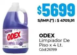 Diarco Odex limpiador de piso oferta
