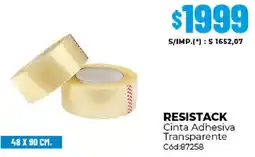 Diarco Resistack cinta adhesiva transparente oferta