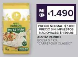Carrefour Carrefour classic arroz parboil bolsa oferta