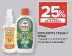 Carrefour Carrefour expert repelentes cremay spray oferta
