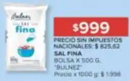 Carrefour Bulnez sal fina bolsa oferta