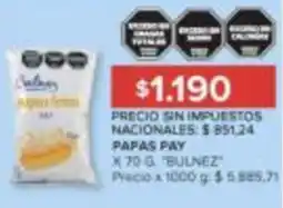 Carrefour Bulnez papas pay oferta