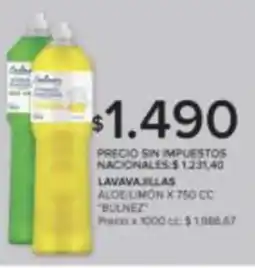 Carrefour Bulnez lavavajillas aloe/limon oferta