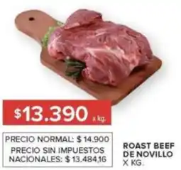 Carrefour Roast beef de novillo oferta