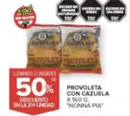 Carrefour Nonna pia provoleta con cazuela oferta