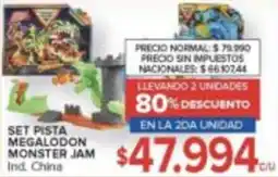 Carrefour Set pista megalodon monster jam oferta