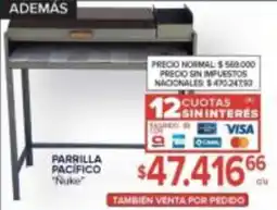Carrefour Nuke parrilla pacifico oferta