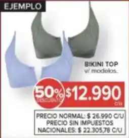 Carrefour Bikini top oferta