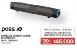 Carrefour Posso barra de sondo gamer bluetooth oferta