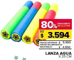 Carrefour Maxi Lanza agua oferta