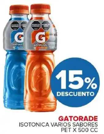Carrefour Maxi Gatorade isotonica varios sabores pet oferta