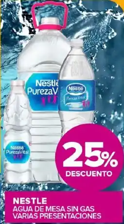 Carrefour Maxi Nestlé agua de mesa sin gas varias presentaciones oferta
