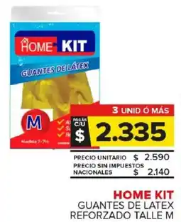 Carrefour Maxi Home kit guantes de latex reforzado oferta