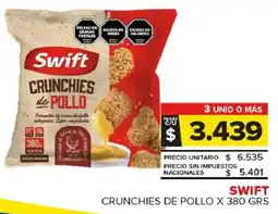 Carrefour Maxi Swift crunchies de pollo oferta