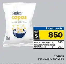 Carrefour Maxi Bulnez copos de maiz oferta