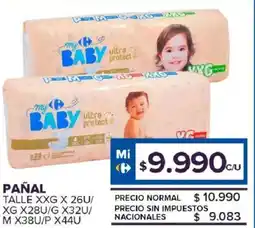 Carrefour Maxi Pañal oferta