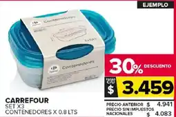 Carrefour Maxi Carrefour contenedores oferta