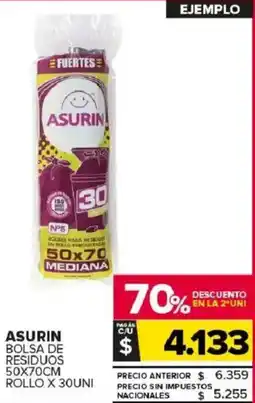 Carrefour Maxi Asurin bolsa de residuos oferta