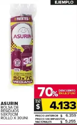 Carrefour Maxi Asurin bolsa de residuos oferta