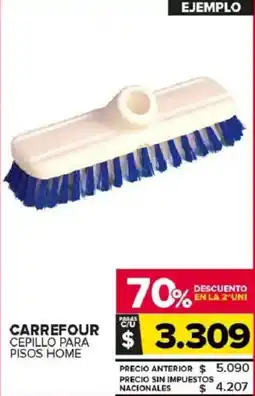 Carrefour Maxi Carrefour cepillo para pisos home oferta