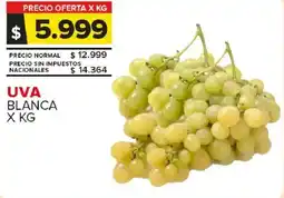 Carrefour Maxi Uva blanca oferta