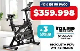 Supermayorista Vital Bicicleta fija vtl spinning oferta