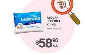 Supermercados Tadicor Azúcar Ledesma x 1kg oferta