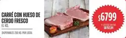 Supermercados Vea Carré con hueso de cerdo fresco oferta