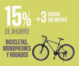 Supermercados Vea Bicicletas, monopatines y rodados oferta