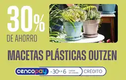 Supermercados Vea Macetas plásticas outzen oferta