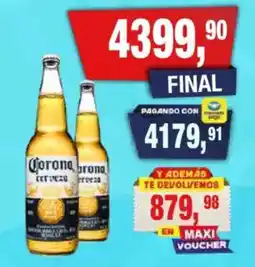 Maxiconsumo Corona cerveza oferta