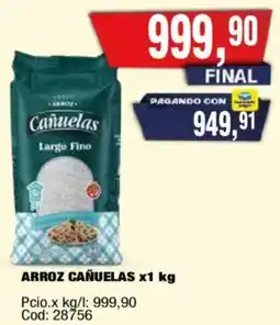 Maxiconsumo Cañuelas arroz oferta